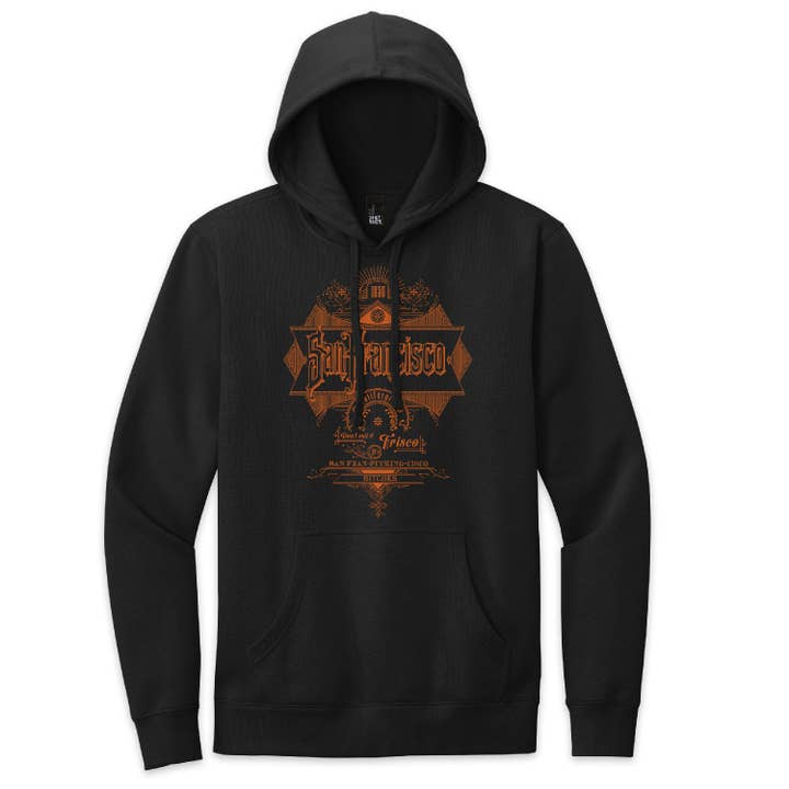 Vintage "San Fran-fucking-cisco" Unisex Pullover Hoodie for wholesale by SF Mercantile
