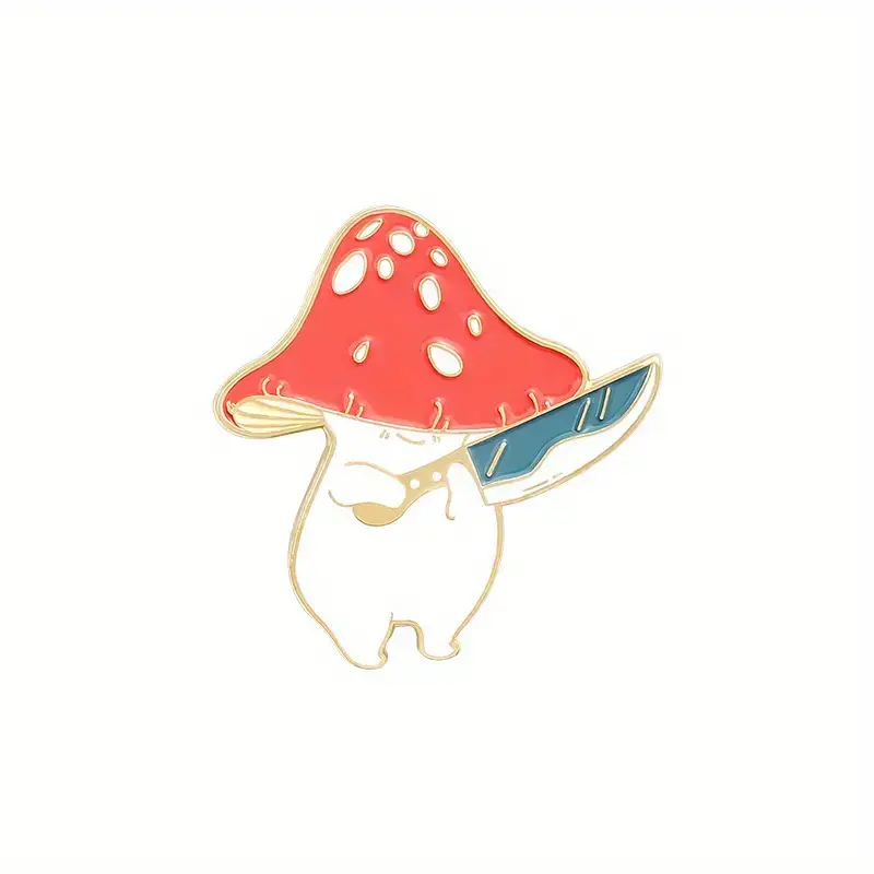 Magnifique Hearts - Wholesale Lapel Pin/Button - Creative Mushroom Enamel Pins for Backpacks and Clothes5