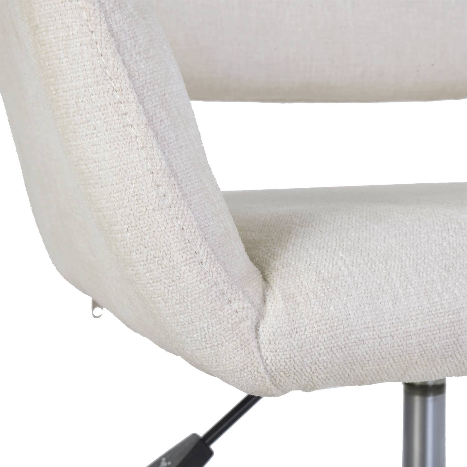 39F Inc. - Wholesale Chair - Adjustable Task Chair with Swivel Base Suede Brown/Beige4