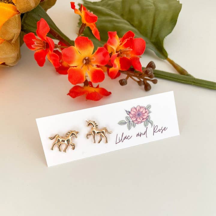 ✅ Enhörningsörhängen – Magisk, Förtjusande & Fantasifull Glans för wholesale av Lilac and Rose