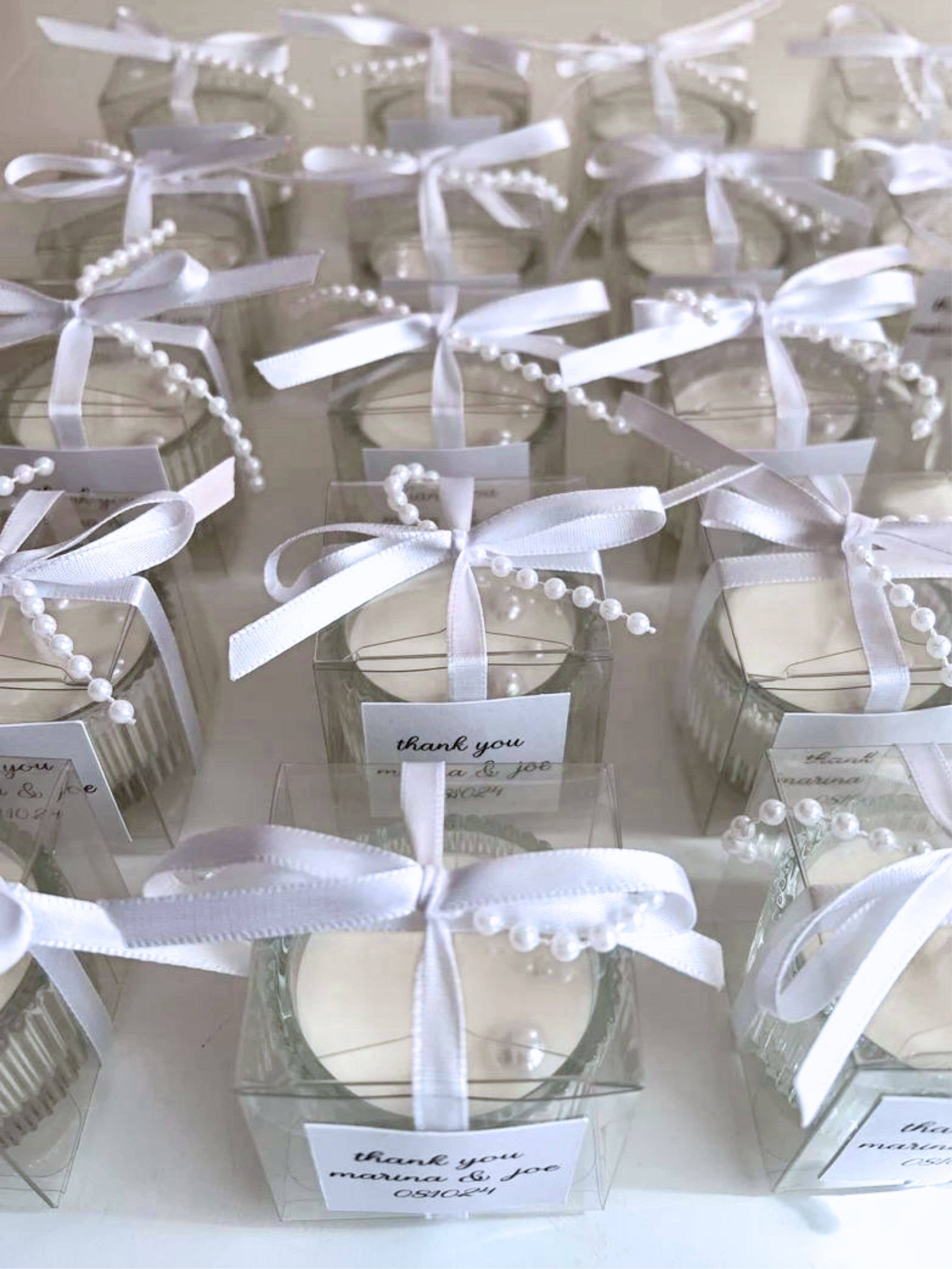 Studio Rein - Wholesale Party Favor - Mini Pearl Candles for Bridal Shower, Wedding, Engagement4