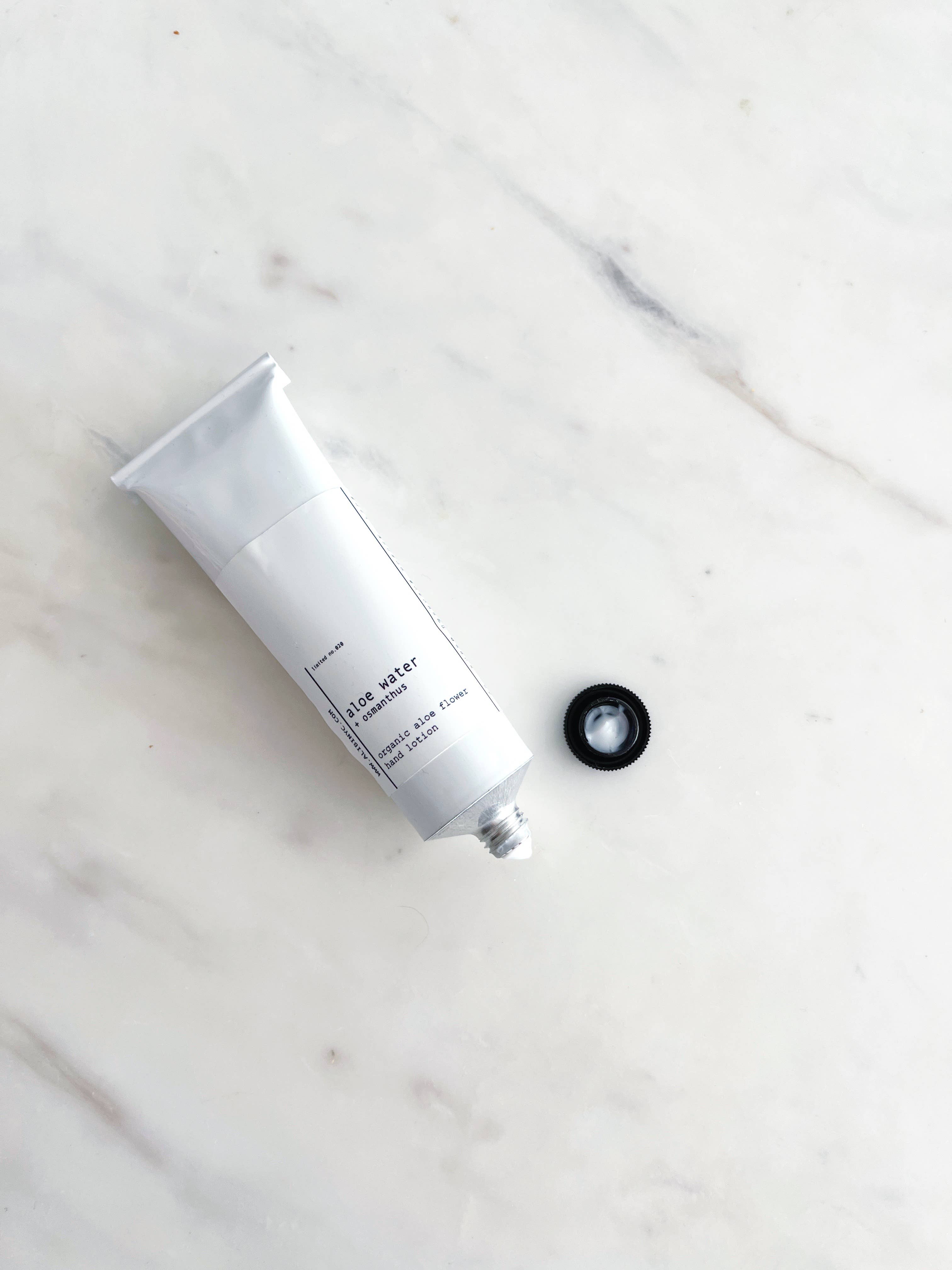 ALIBI NYC - Wholesale Hand Cream/Lotion - ALOE WATER + OSMANTHUS | ORGANIC ALOE FLOWER HAND LOTION1