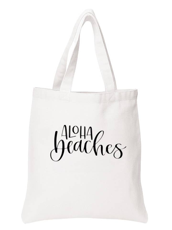 Bolso Blanco Aloha Beaches para venta al por mayor de Stella Cove