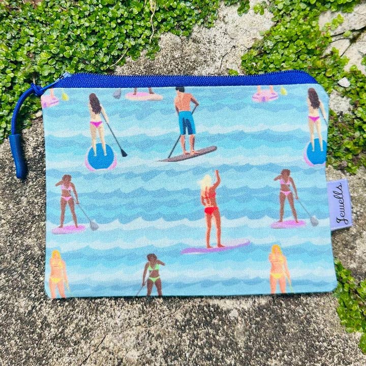 SUP Paddleboard fabric coin purse pouch for wholesale by Jewells