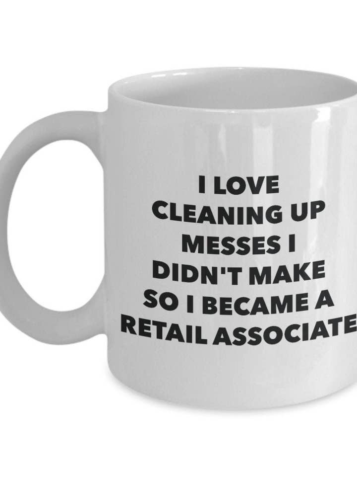 I Became a Retail Associate Mug - Coffee Cup for wholesale by CustomHappy