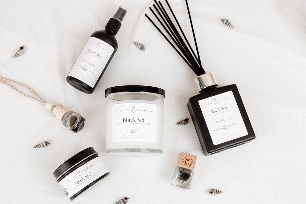 Hooties Candles and Things - Wholesale Jar/Filled Candle - Black Sea Candle2