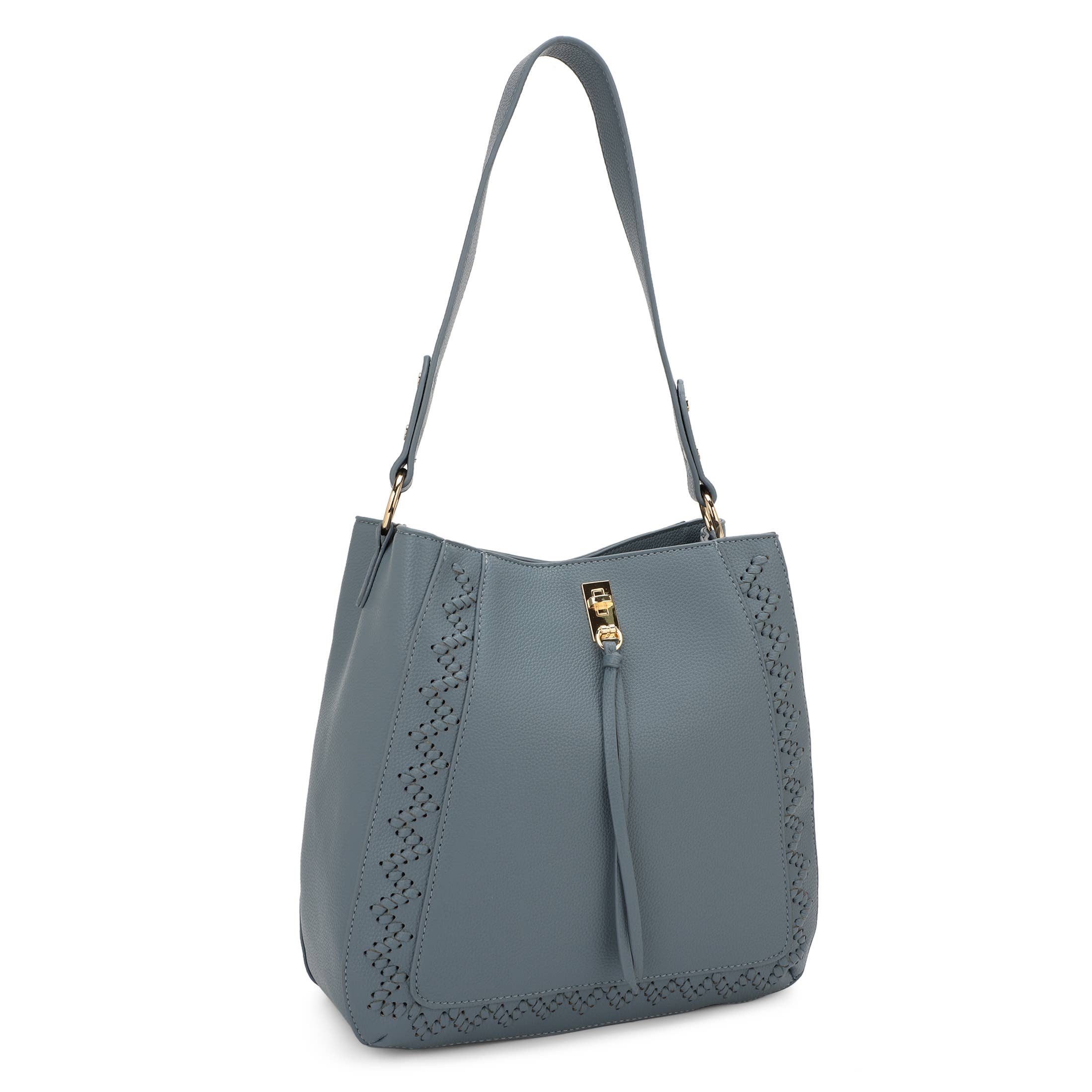 KAYLA+AVA - Wholesale Schoudertas - Dames - JEAN WHIPSTITCH SCHOUDERTAS15