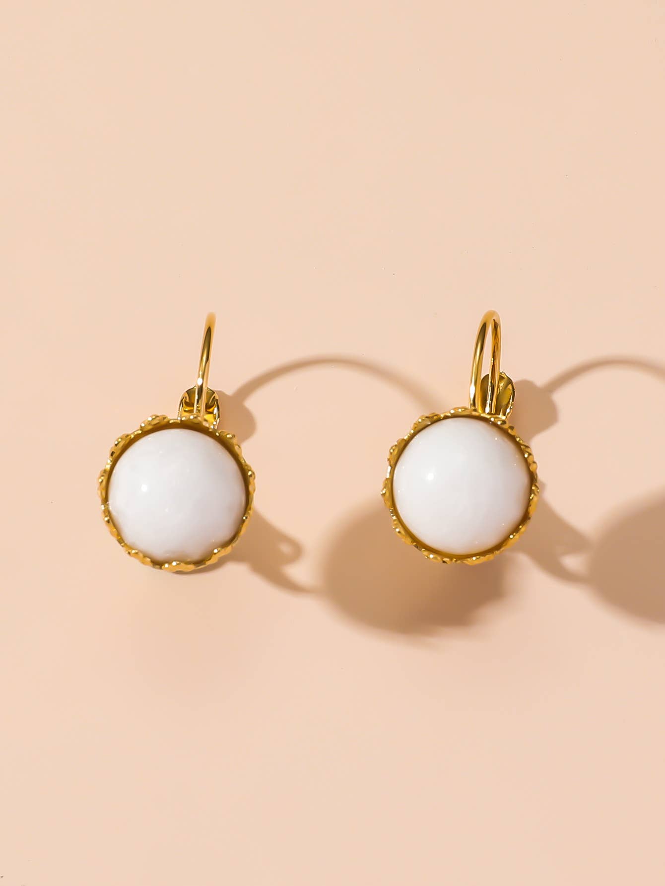 Blossom bijoux - Wholesale Stud/Post Earrings - 24BOA122 Stainless Steel Sleeper Earrings0