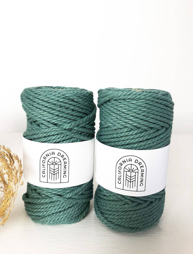 California Dreaming Macrame – Engroshandel Garn – 4 mm genanvendt bomuldssnor | snoet | 50 m6