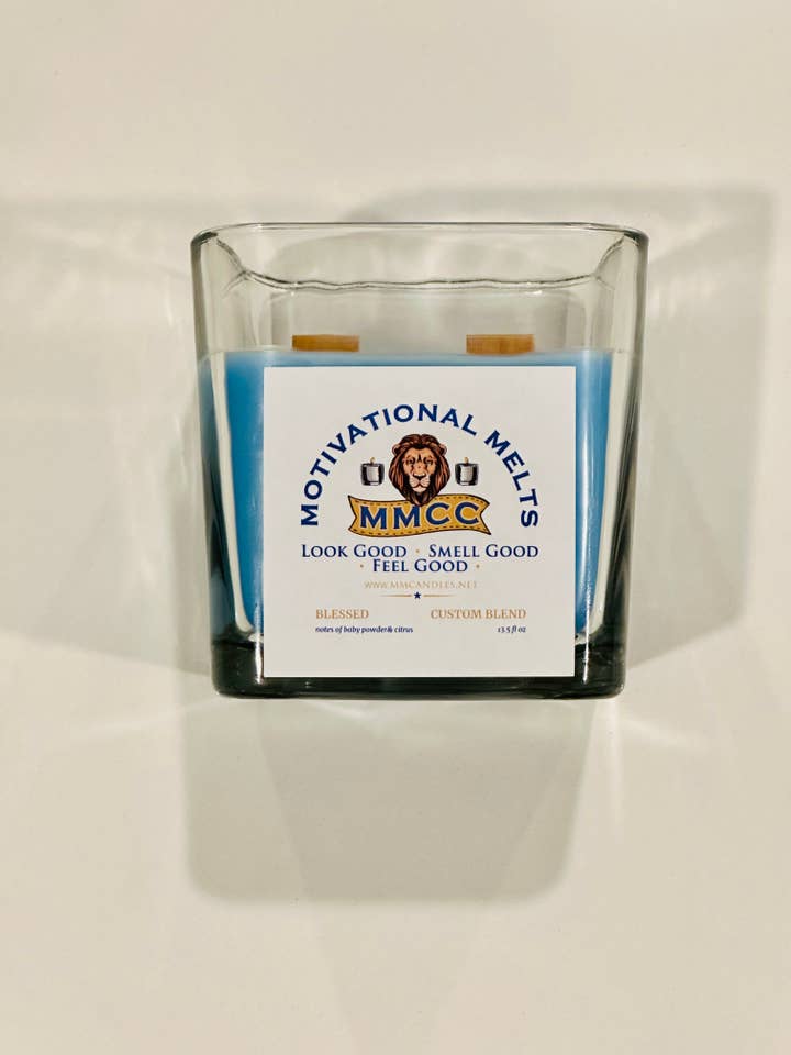 BLESSED for wholesale by Motivational Melts Candle Company