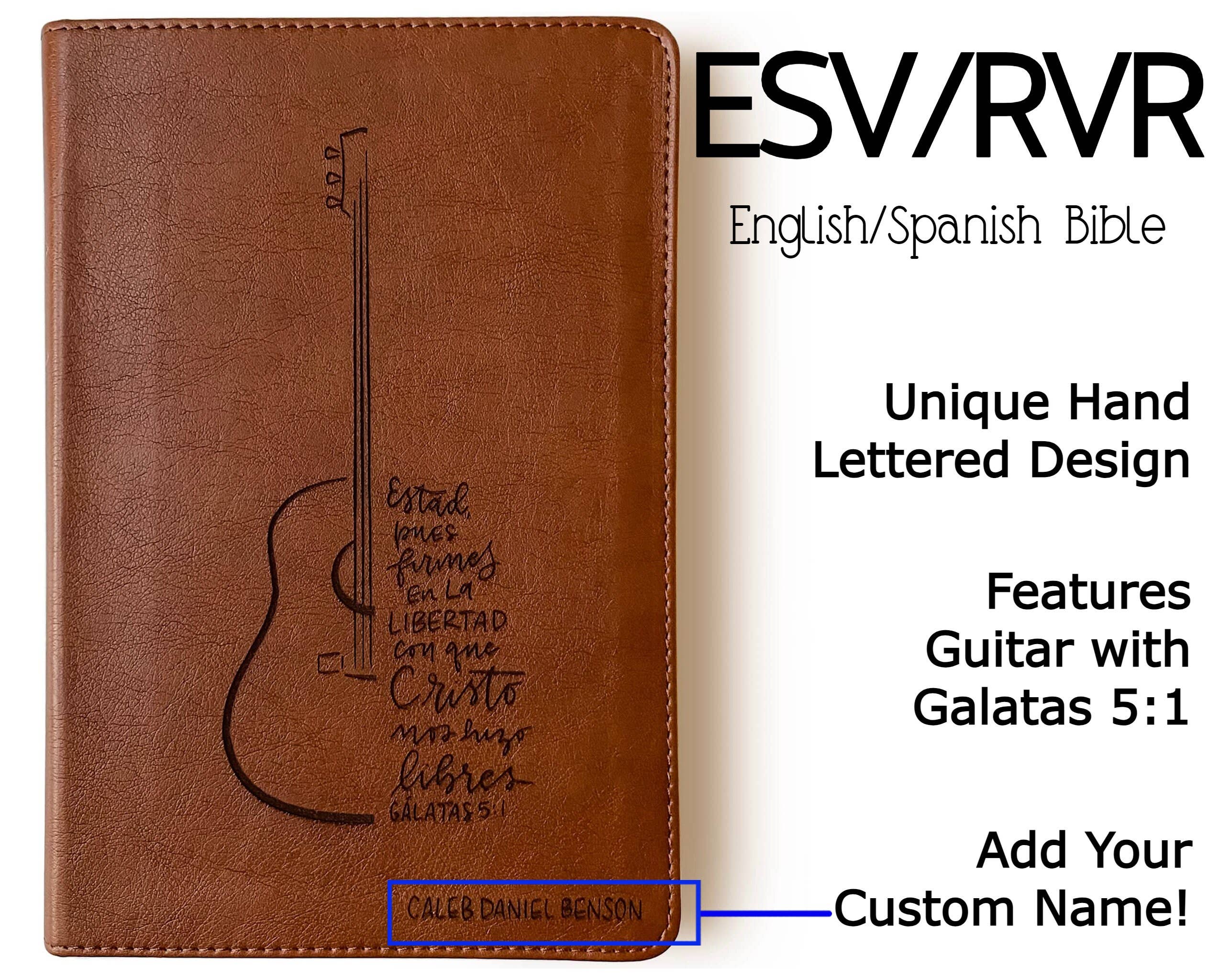 Joy Creative Bibles - Wholesale Religion - ESV/RVR Bible - Guitar, Galatas 5:16