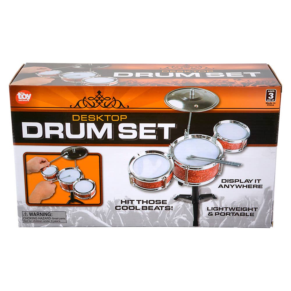 The Toy Network - Wholesale Musical Toy - Kids & Baby - (T) 17" DESK TOP DRUM SET1