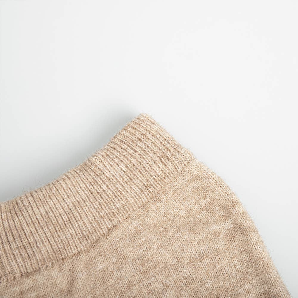 Hope & Sunshine - Vente Ensemble de vêtements d'intérieur – femme - Ensemble pull à col roulé en maille épaisse et pantalon25