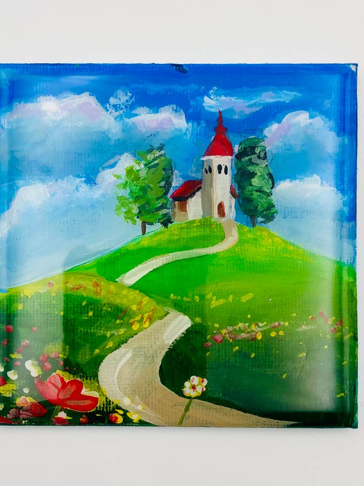 Cottage on the Crest Magnet for wholesale by Dreamz and Themez Factory Inc.