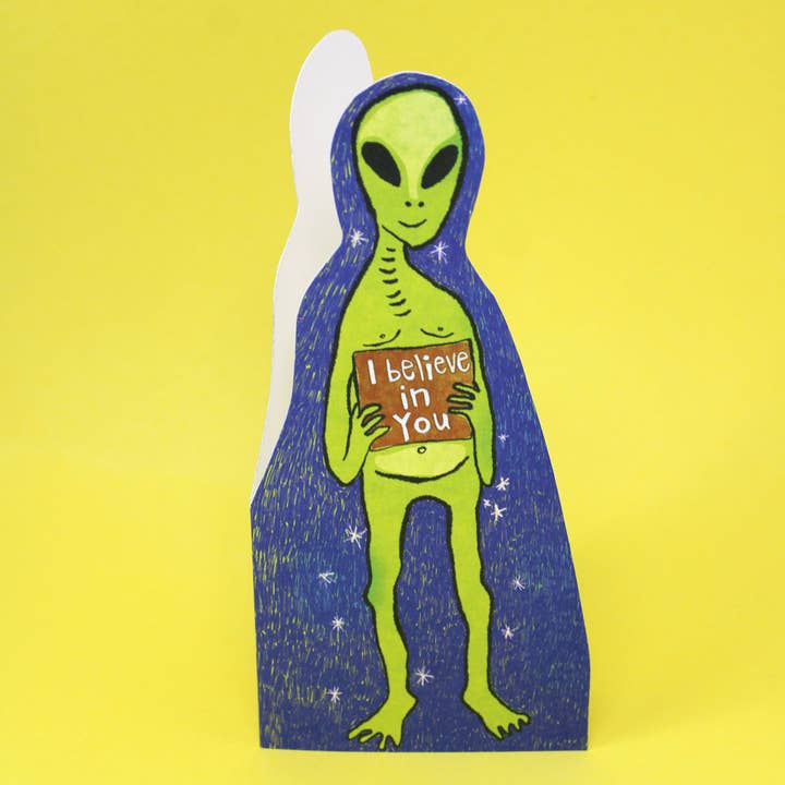 I Believe In You Greetings Card for wholesale by Ark Colour Design