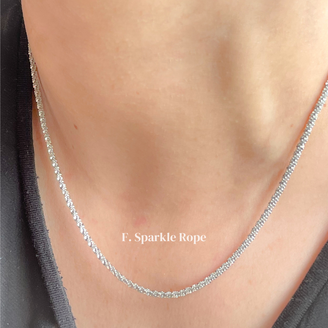 Blueyejewelry - Vente Collier maille et chaîne - Colliers fins en argent - chaînes en acier inoxydable9