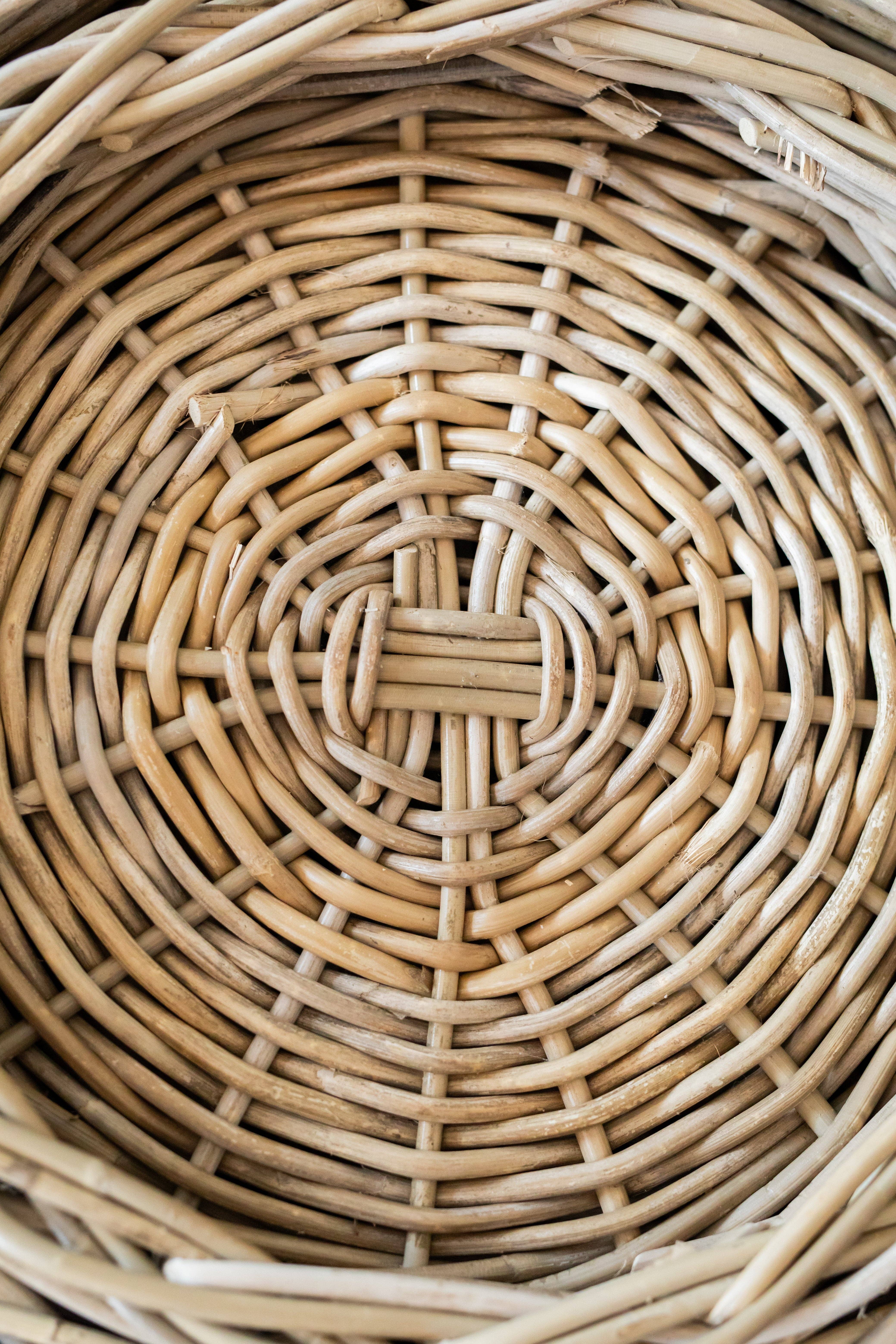 Basketly - Wholesale Decorative Tray - Rattan Round Tray10