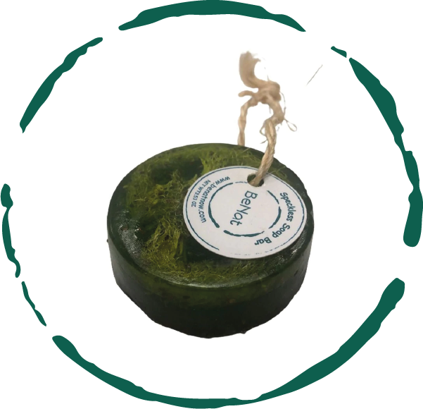 VIAI Beauty - Wholesale Bar Soap - Speckless Soap Bar. Chia, Lemon, Parsley, and Coconut Oil.0