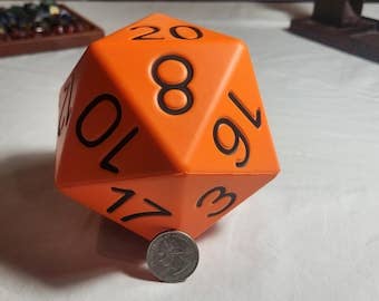 Cultivation Games - Wholesale Dice - Big Foam Dice 4 inch D20's (11 colors) by Zucati1