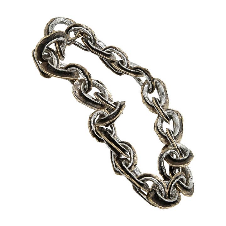 Collar de plata 925 y bronce (CA097) para venta al por mayor de Mandile Gioielli