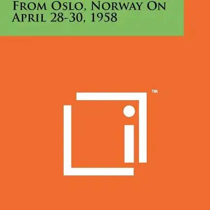 Books by splitShops - Wholesale Book - Adult - Peace or Atomic War? Three Appeals Broadcast from Oslo, Norway on April 28-30, 1958 - Paperback