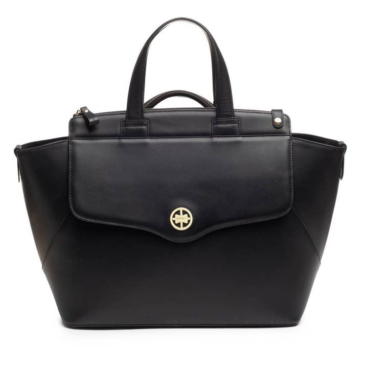 POPPINS Backpack Tote - Black for wholesale by JEMMA