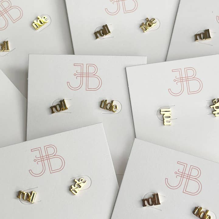 Jeny Baker Designs - Wholesale Stud/Post Earrings - Chant Studs8