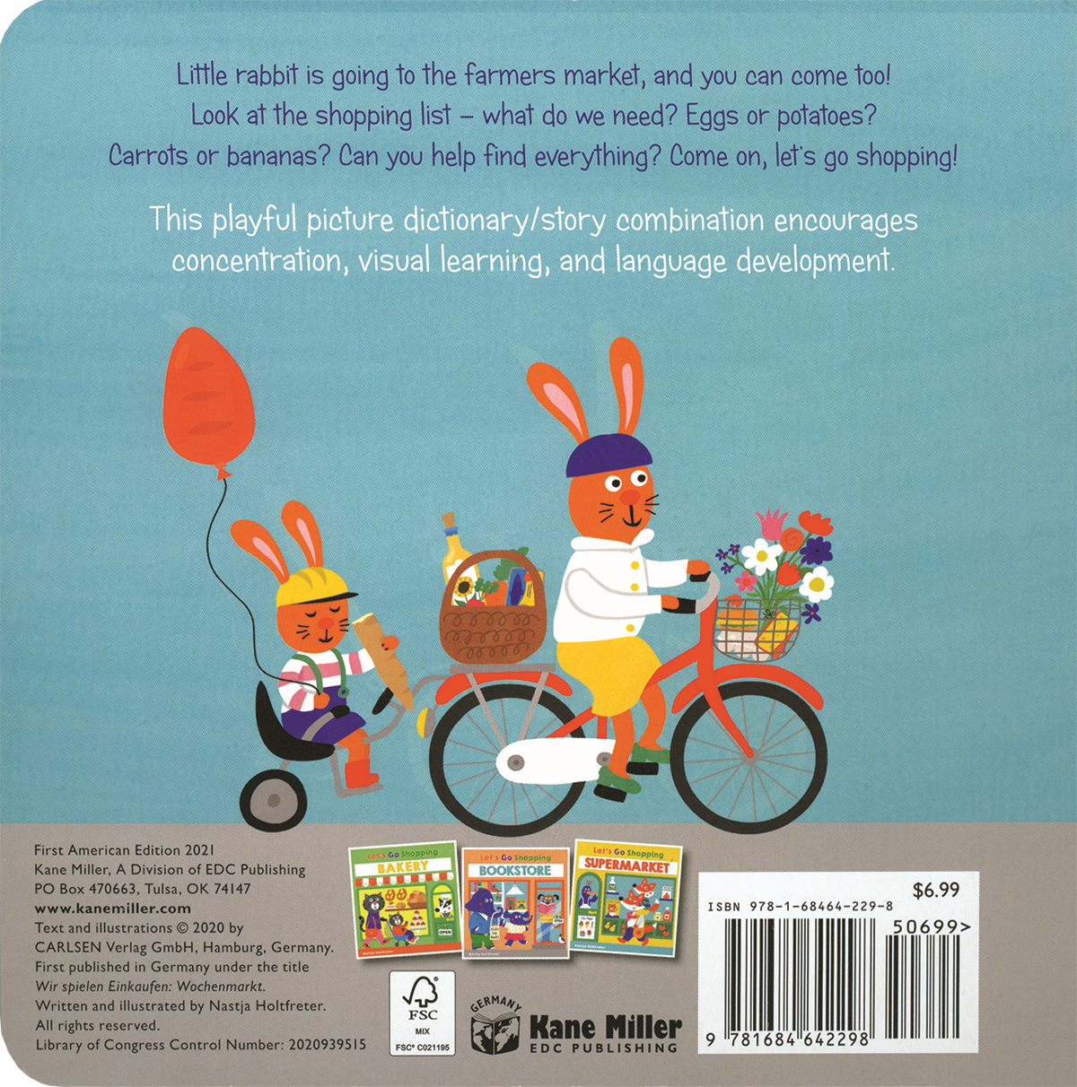 EDC Publishing - Wholesale Baby & Toddler Book (0-2) - Let's Go Shopping: Farmers Market1