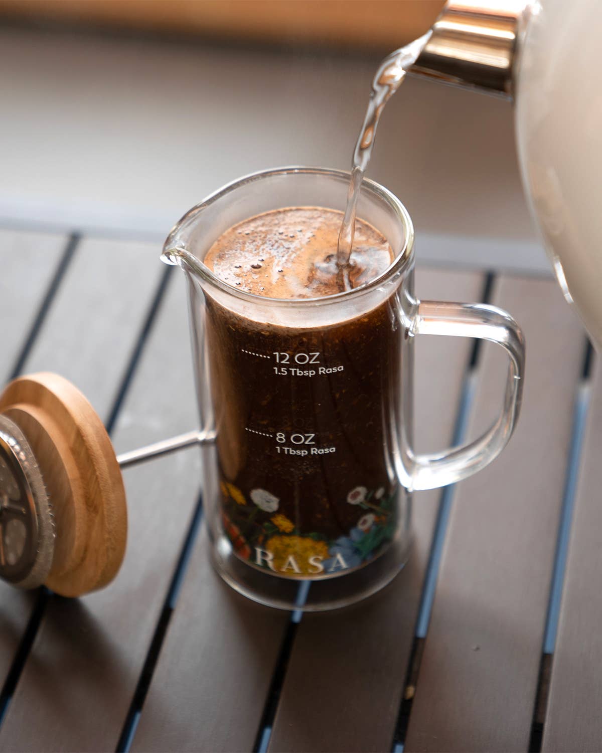 Rasa - #1 in Functional Adaptogens - Wholesale French Press - Rasa Branded French Press7