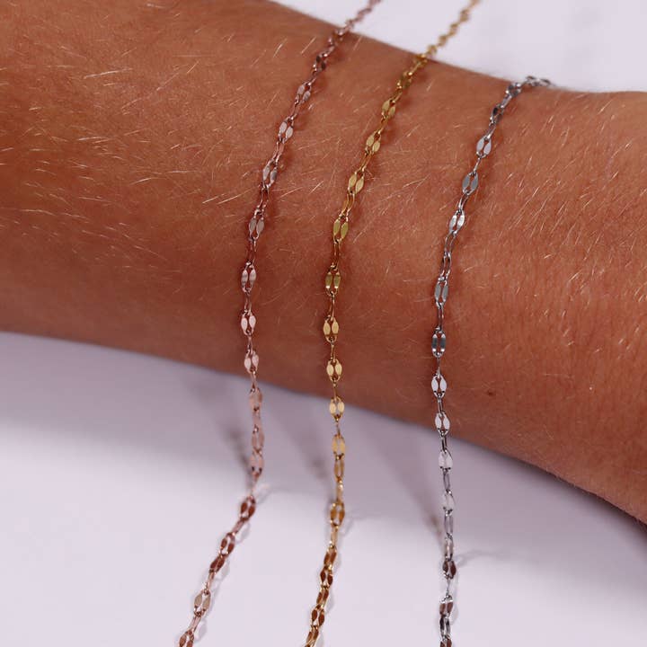 WJW - Wholesale Craft Supplies - 2mm Stainless Steel Lip Chain By The Foot
