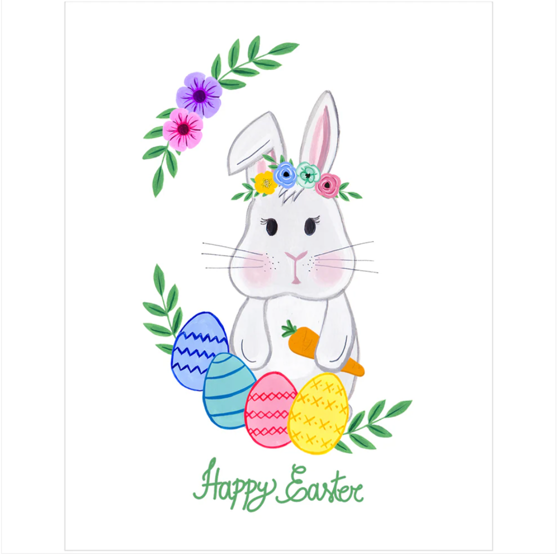 Paige & Willow - Wholesale Easter Card - Easter Bunny Card1