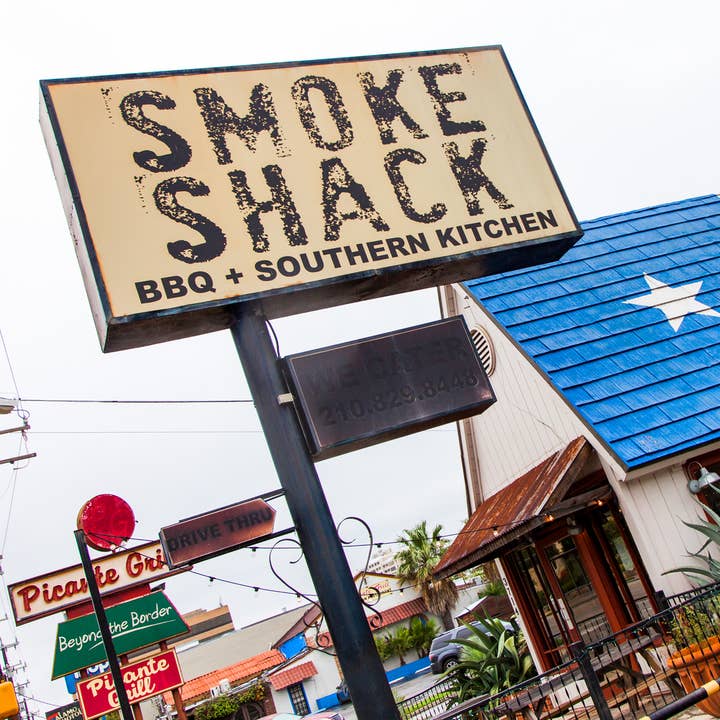 Smoke Shack BBQ Coaster for wholesale by South Austin Gallery