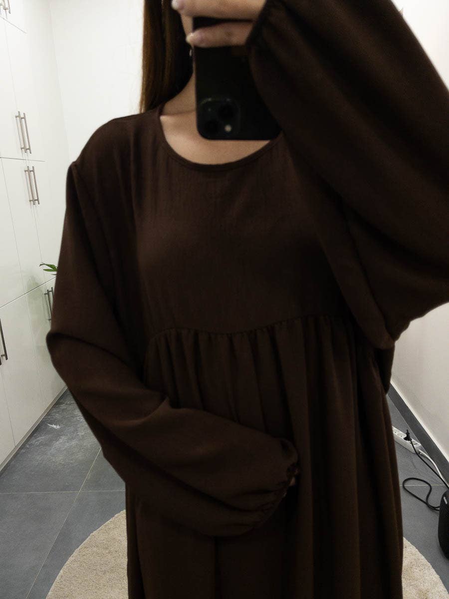 IDEAL OUTFIT - Wholesale Kaftan - Dames - 2-delige khimar en abaya set in jazzstijl ref:e2326+2501jazz15