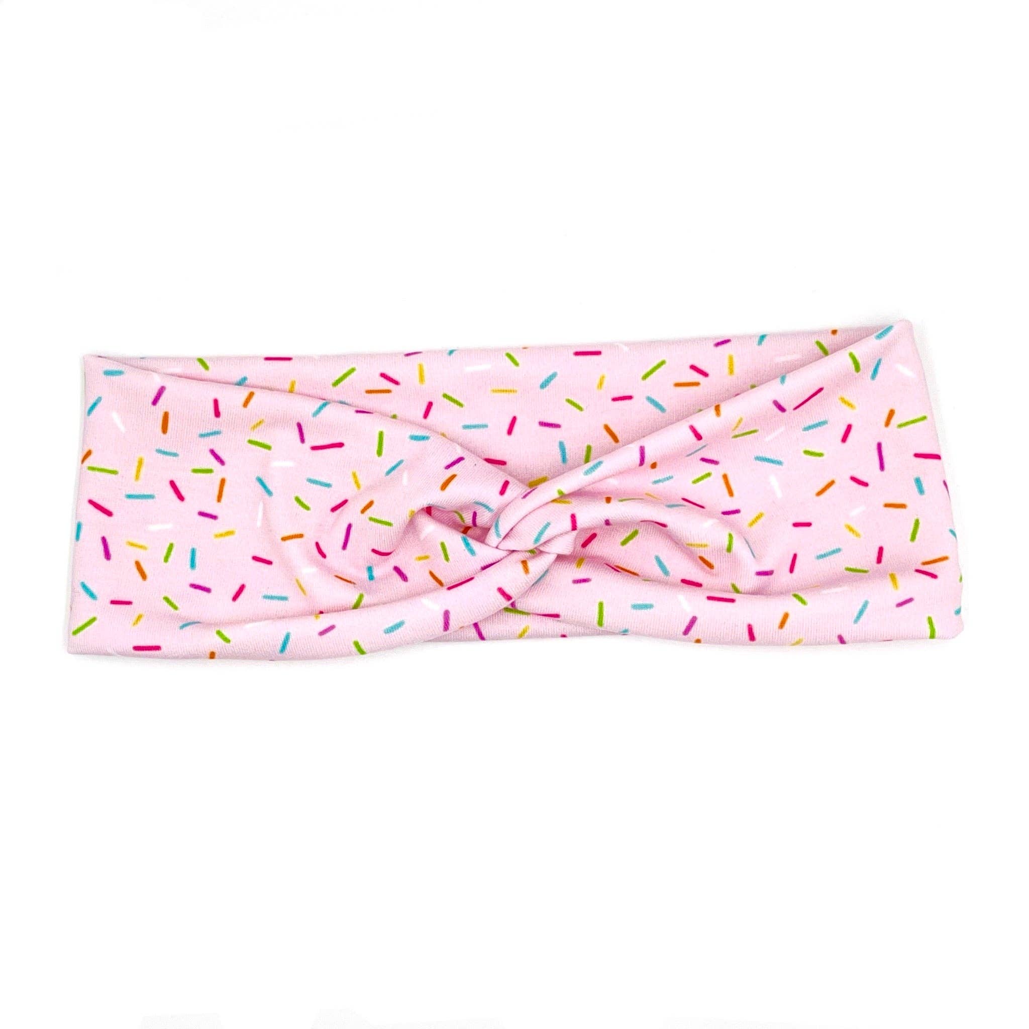 The Happy Headband Co - Wholesale Fashion Headband - Women's - Funfetti Sprinkles Knotted Headband0