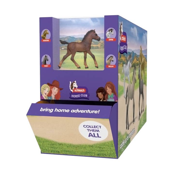 Horse Club Foals Gravity Feed for wholesale by Schleich