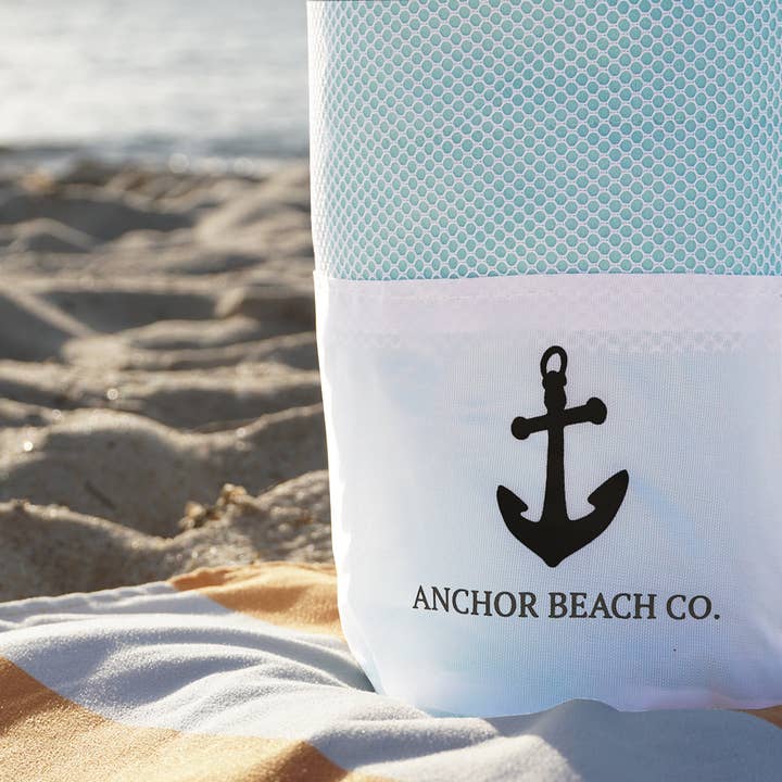 Anchor Beach Co. - Wholesale Beach towel - XL Sand Free Quick Dry Beach Towel With Pockets & Travel Bag17