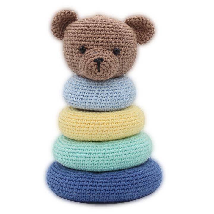 Hardicraft - Wholesale Knitting/Crochet Supplies - DIY Crochet Kit - Stacking Bear5