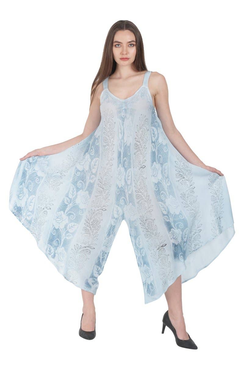 Assorted Colors Floral Tie Dye Jumper JP-20304 for wholesale on Faire9