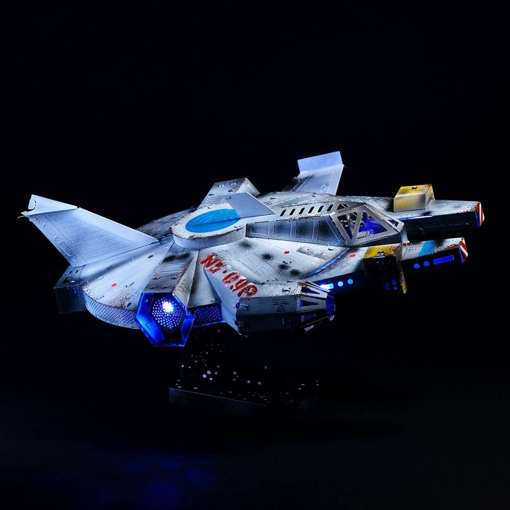METAL-TIME INC. - Vendita all'ingrosso Kit per lavoretti fai da te - NEBULA SCOUT STARSHIP DIY kit7