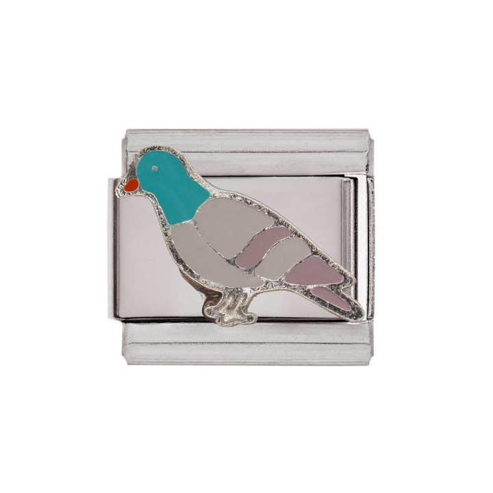 Pigeon Sign Italian Charm for wholesale by Niche Charms