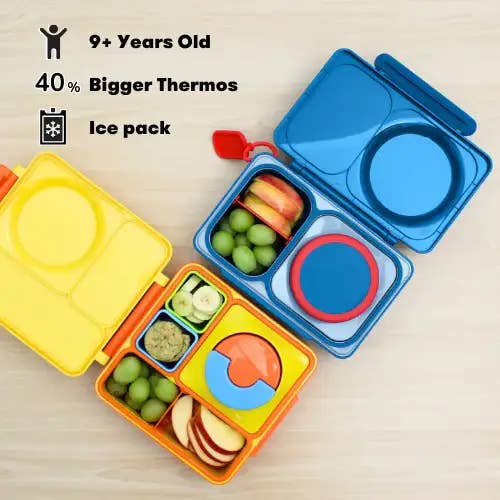 OmieLife UK – wholesale Lunch bag/box – Kids – OmieBox UP: Cosmic Blue