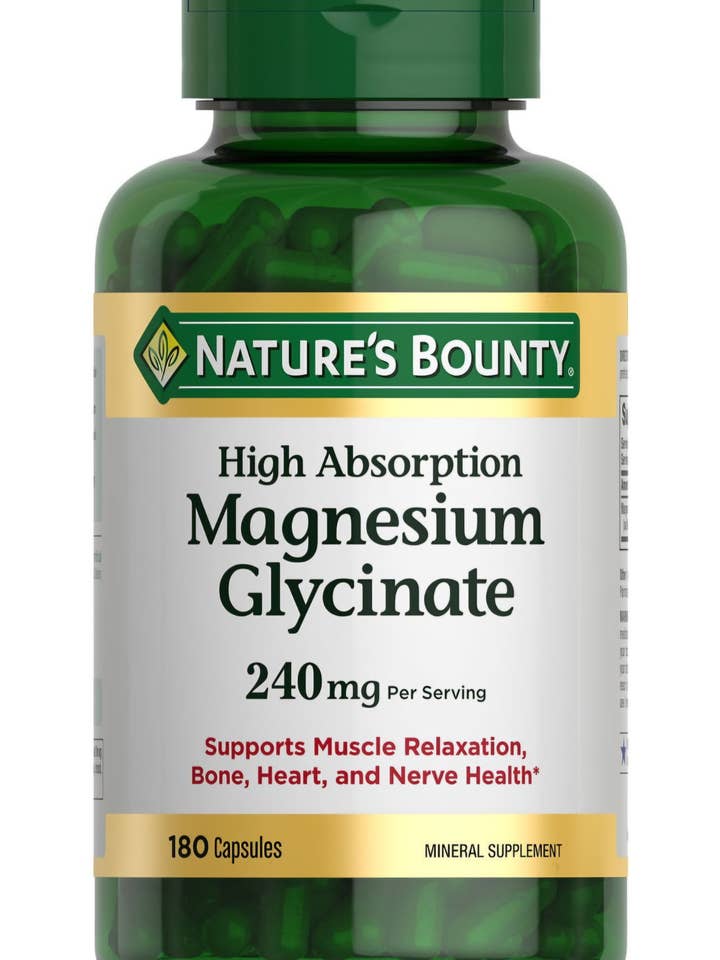 Nature’s Bounty Magnesium Glycinate 240mg Capsules – 180 CT for wholesale by Majesitc Health