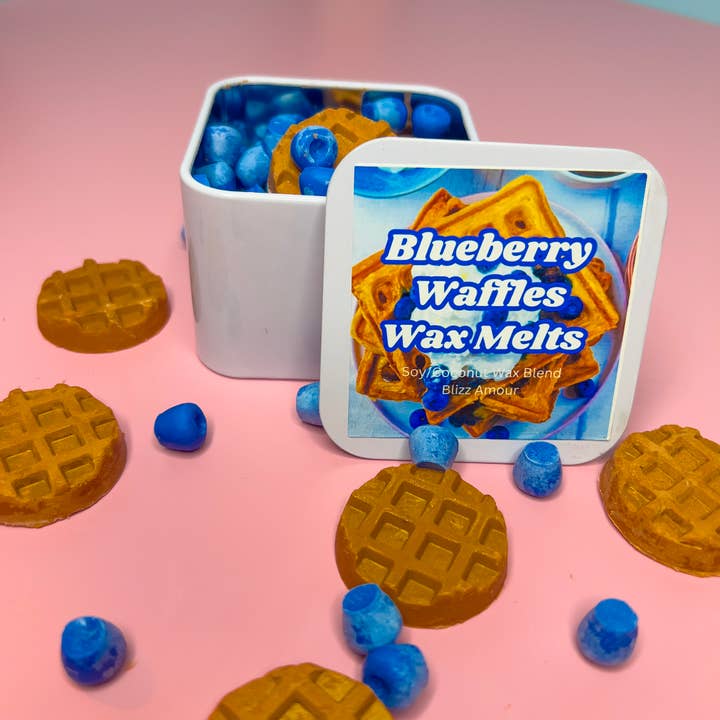 BLUEBERRY WAFFLE WAX MELT for wholesale by Blizz Amour