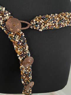 Shae's Resale - Vendita all'ingrosso Cintura - Donna - 25 cinture con perline in stile vintage con nappina2