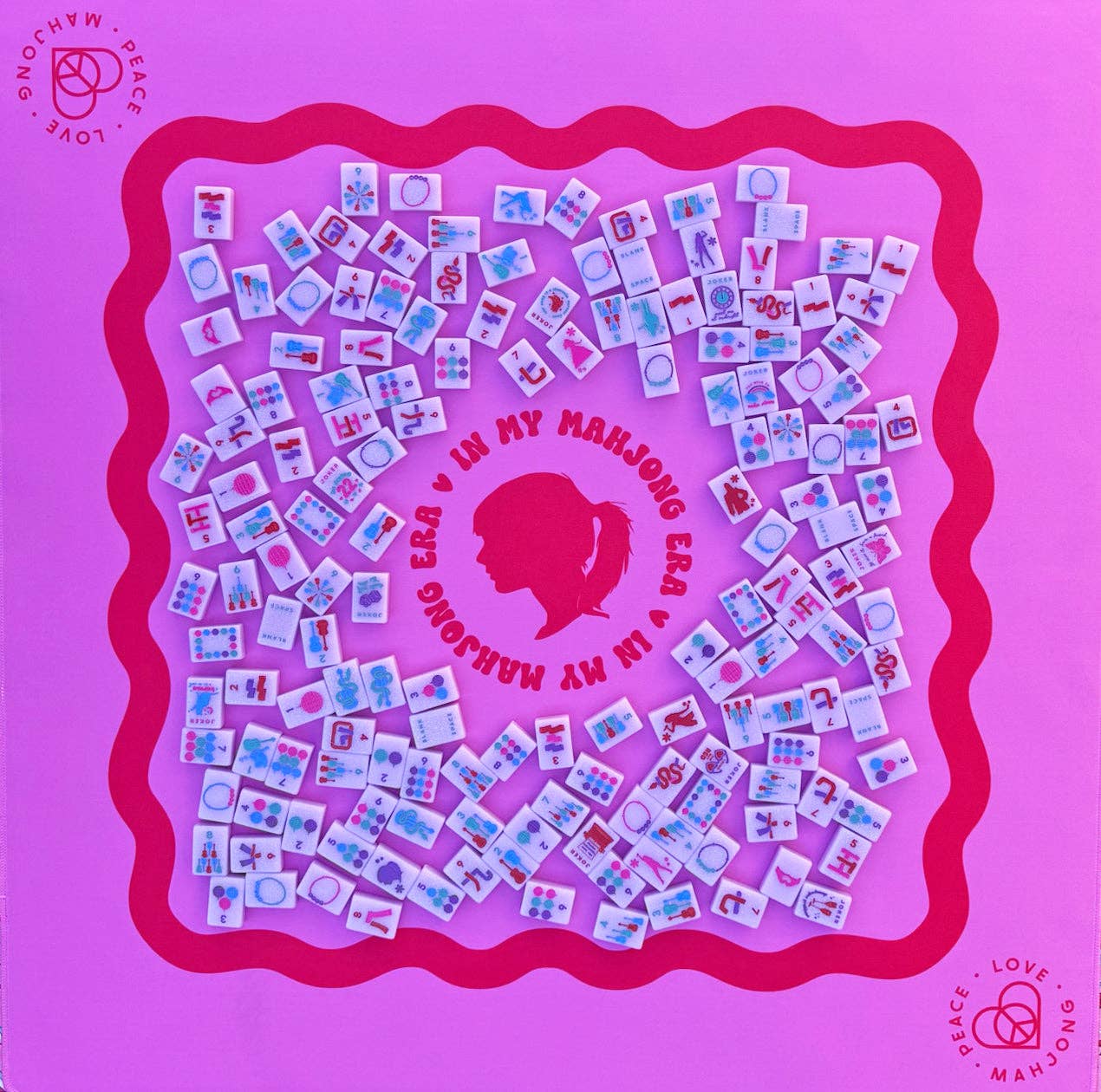 Peace Love Mahjong - Wholesale Board Game - Taylor's Tiles - Mahjong Set1