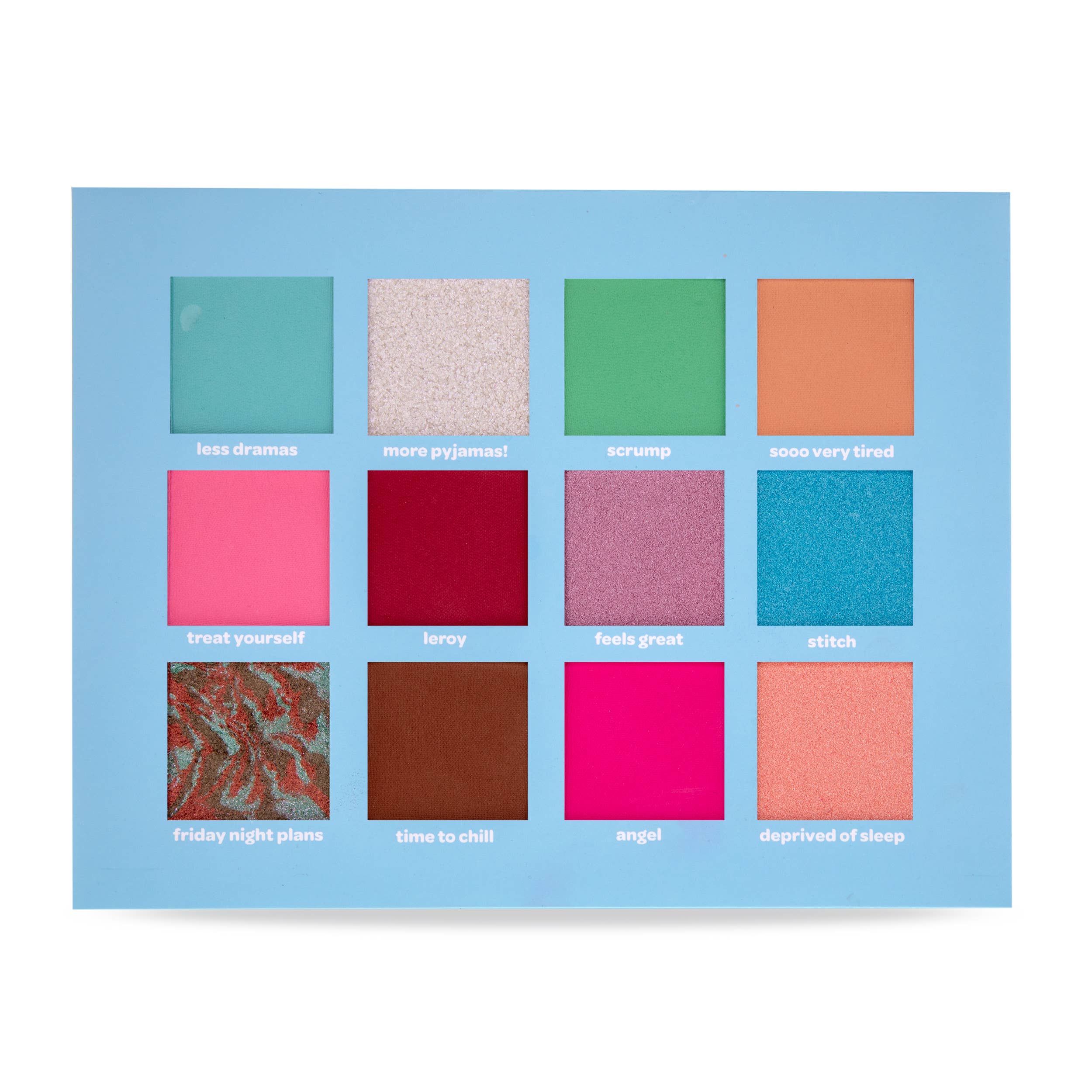 Mad Beauty – wholesale Eyeshadow palette – Mad Beauty Disney Stitch Pamper Eyeshadow Palette1