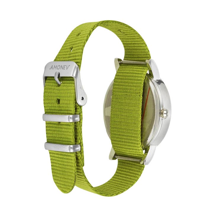 Amonev - Wholesale Wrist Watch - Kids - Time Teacher Watch Green Strap