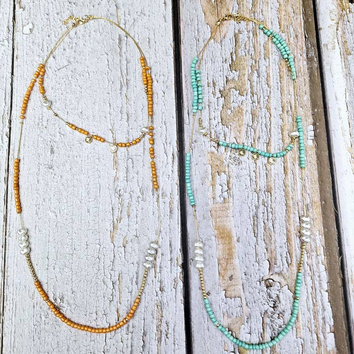 Hecho a mano - Wholesale Y-Neck/Lariat Necklace - Double Turkish collar9