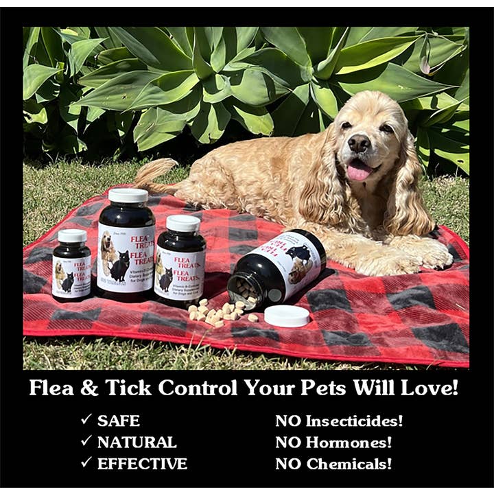 Flea Treats - Wholesale Pet Supplement - Cat/Dog - Flea Treats 250 Ct Vitamin B-Complex Supplement Dogs & Cats1