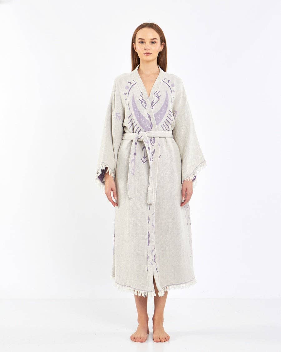 Umays Boho - Wholesale Kimono - Women's - Evil Eye Kimono, Luxury Kimono, Cotton Robe for Women8